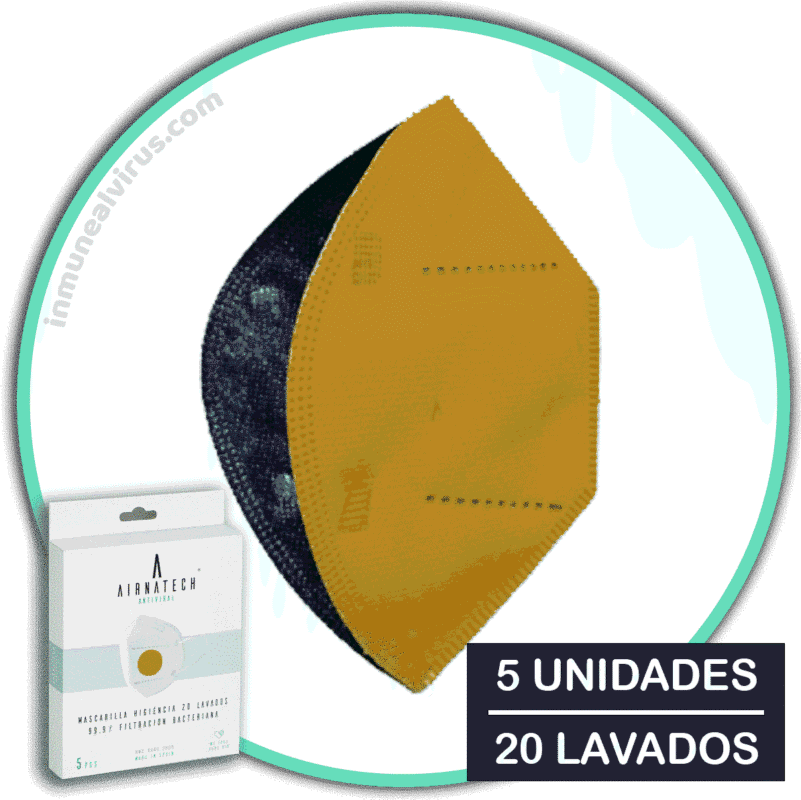 Mascarilla Airnatech Plus Mostaza