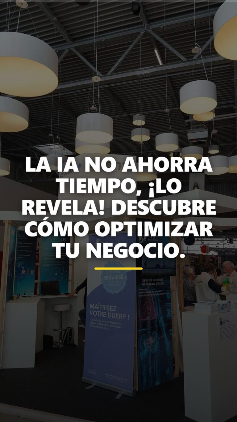 La IA no ahorra tiempo, ¡lo revela! Descubre cómo optimizar tu negocio. por Jose Valenzuela | @soyjosemiguelvalenzuela