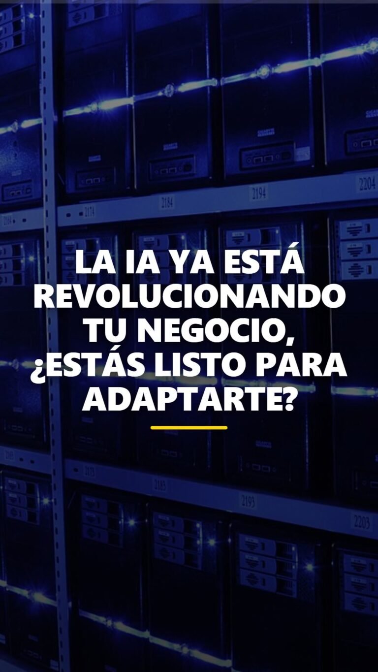 La IA ya está revolucionando tu negocio, ¿estás listo para adaptarte? Corre. por Jose Valenzuela | @soyjosemiguelvalenzuela