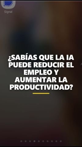 ¿Sabías que la IA puede reducir el empleo y aumentar la productividad? por Jose Valenzuela | @soyjosemiguelvalenzuela